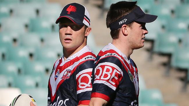 Cooper Cronk and Luke Keary are the best in the business. Picture: Richard Dobson