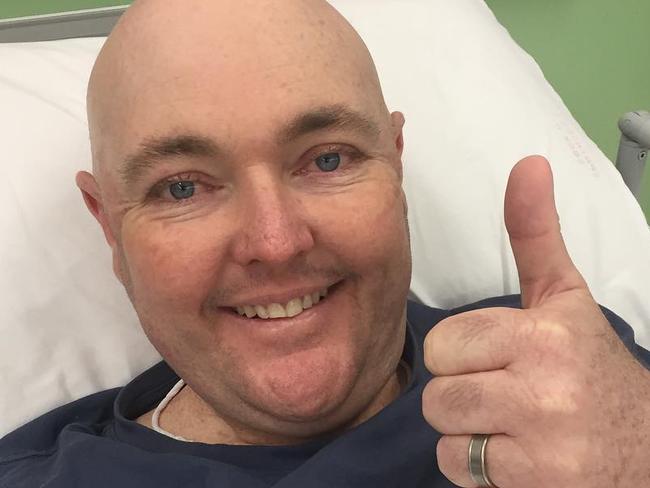 Jarrod Lyle has twice battled and beaten acute myeloid leukaemia. Picture: Instagram