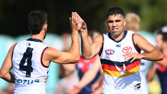 Tyson Stengle looks likely to fill the small forward role left by Eddie Betts. Picture: Quinn Rooney/Getty Images