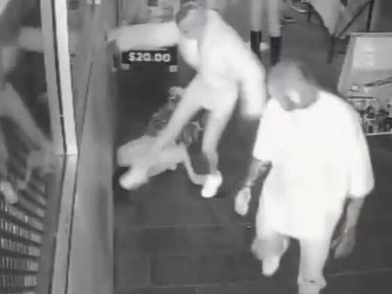 WATCH: Footage shows ‘disgusting’ attack by tattoo shop owner