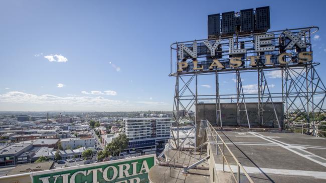 The sign in 2016. Picture: Jason Edwards