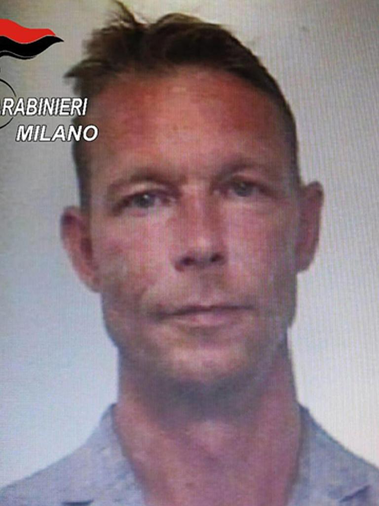 Charges against suspect Christian B have been dropped. Picture: Italian Carabinieri press office/AFP