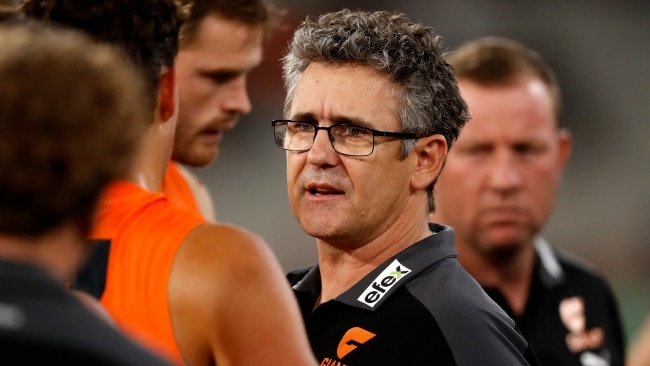 Giants coach Leon Cameron has resigned after nine years at the club. Picture: Dylan Burns/AFL Photos via Getty Images