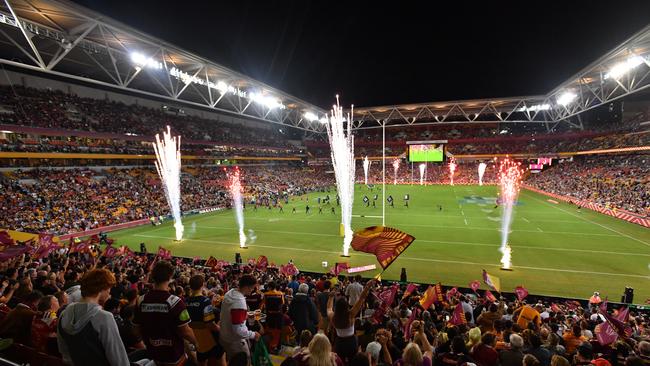 This year may be the last Magic round hosted at Suncorp Stadium for a while. Picture: AAP Image/Darren England