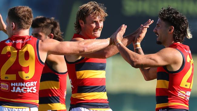 Rankine kicked three majors in the warm-up game against Fremantle. (Photo by Paul Kane/Getty Images)