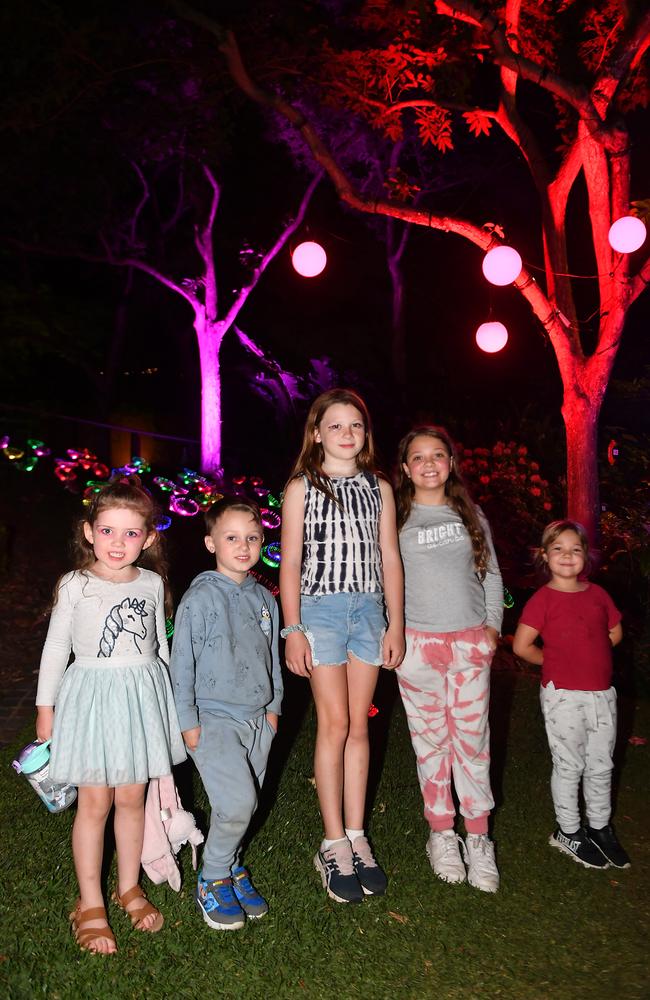 Autumn, Violet, Scarlett, Ajai and Lyla