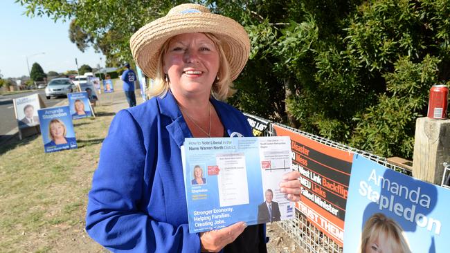 Former Casey mayor Amanda Stapledon, who gave evidence in a public hearing. Picture: Chris Eastman