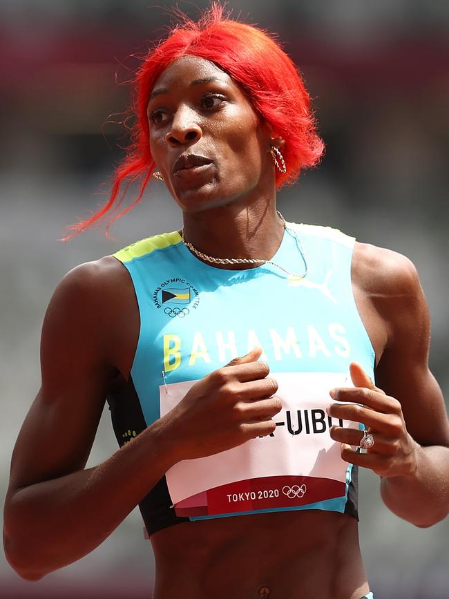 Shaunae Miller-Uibo: Red is for faster — the world and Olympic champion wanted people to know she was on the track