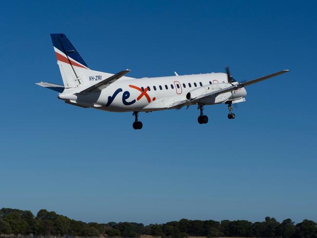 Rex has a fleet of 61 Saab 340s which are used on regional routes. Picture: Supplied.