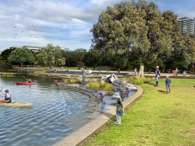 Artist impression of Mcilwaine park