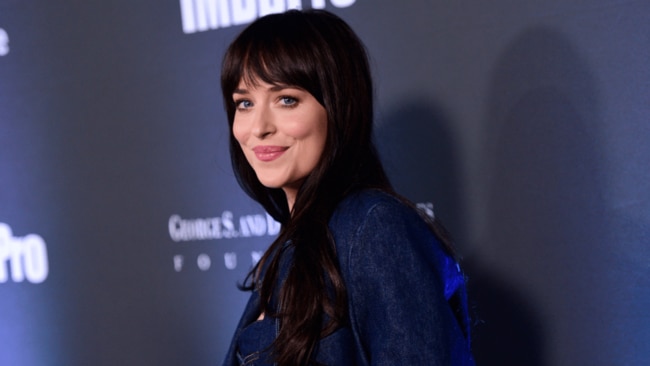 Dakota Johnson opens up about being a stepmother to Chris Martin and Gwyneth Paltrow's kids. Image: Getty