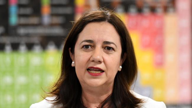 Annastacia Palaszczuk’s Government is spending $3 billion a year on salaries for the most senior public servants. Picture: AAP Image/Dan Peled