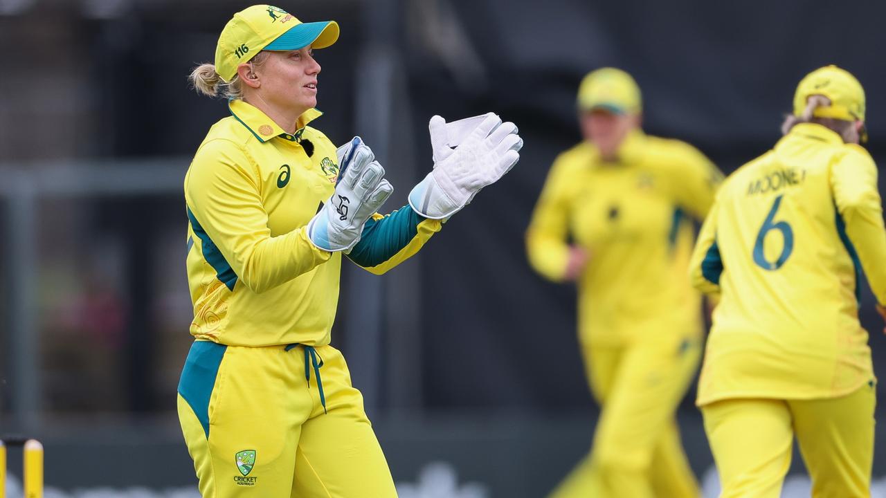 Alyssa Healy has led Australia on 17 occasions over the past year. Picture: Asanka Ratnayake/Getty Images