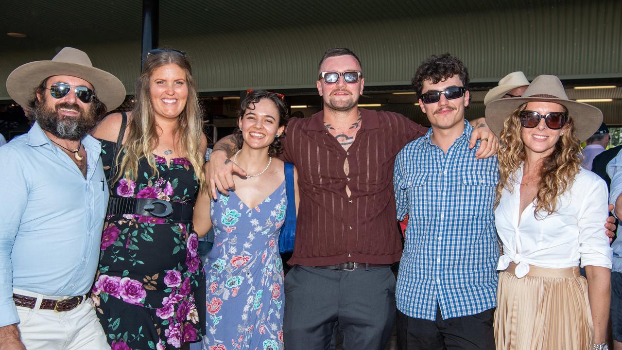 Thousands of people descended at the 2024 Darwin Cup Carnival, Fannie Bay. Picture: Pema Tamang Pakhrin