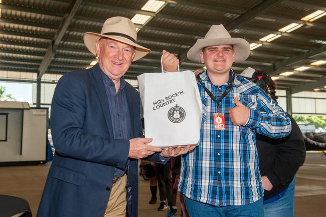 Graeme Connors and Jackson Bull at NQ's Rock'N Country 2022.Picture: Michaela Harlow