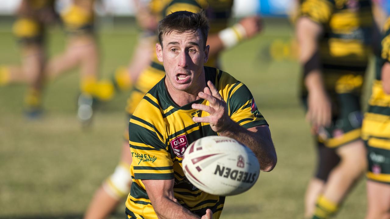 Matt Duggan for Wattles against Southern Suburbs in TRL A grade round nine rugby league at Gold Park, Sunday, June 13, 2021. Picture: Kevin Farmer