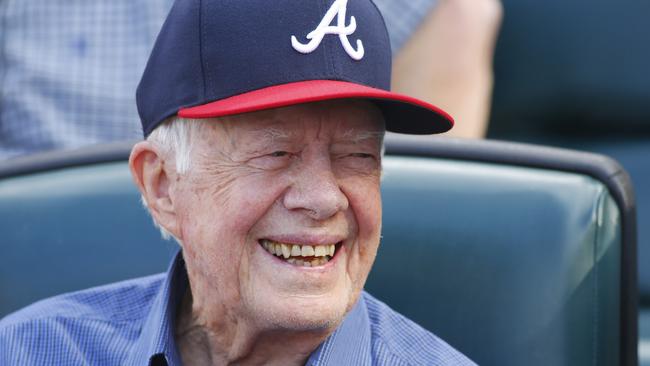 Former U.S. President Jimmy Carter is in his “final chapter”, his grandson has revealed. Picture: Getty Images