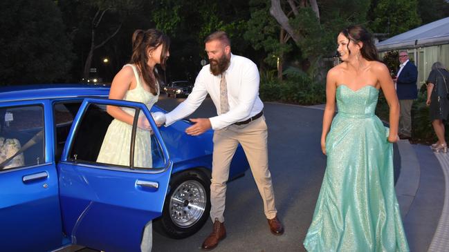 Students at the Good Shepherd Lutheran College formal 2024