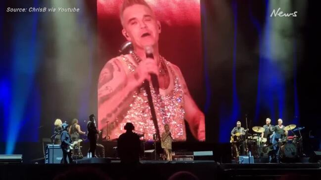 Robbie Williams pauses Pinkpop concert over ‘long Covid’ | news.com.au ...