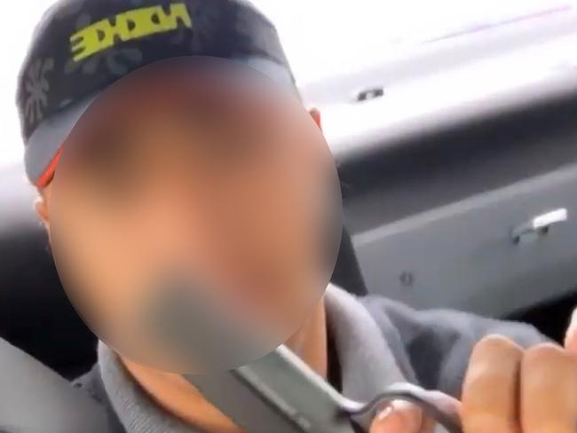 Youth gang members are taunting police by boasting about their crimes online. Picture: Instagram