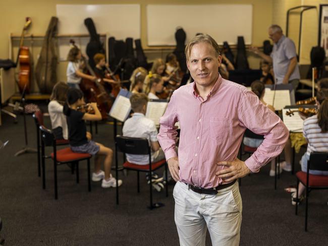 “There is a move away from musical notation as being central to a music education as a kind of exculpation for western historical wrongs,” says music academic Peter Tregear. Picture: Glenn Hunt