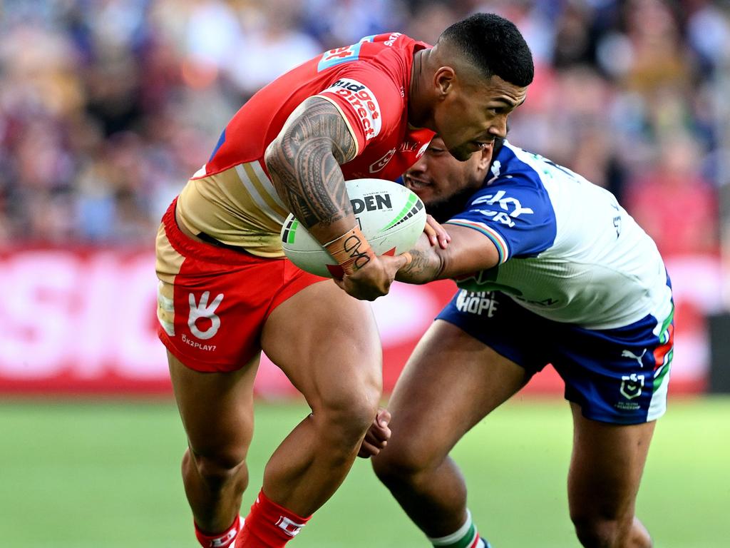 Wayne Bennett unlocked Jamayne Isaako’s talent. Picture: Bradley Kanaris/Getty