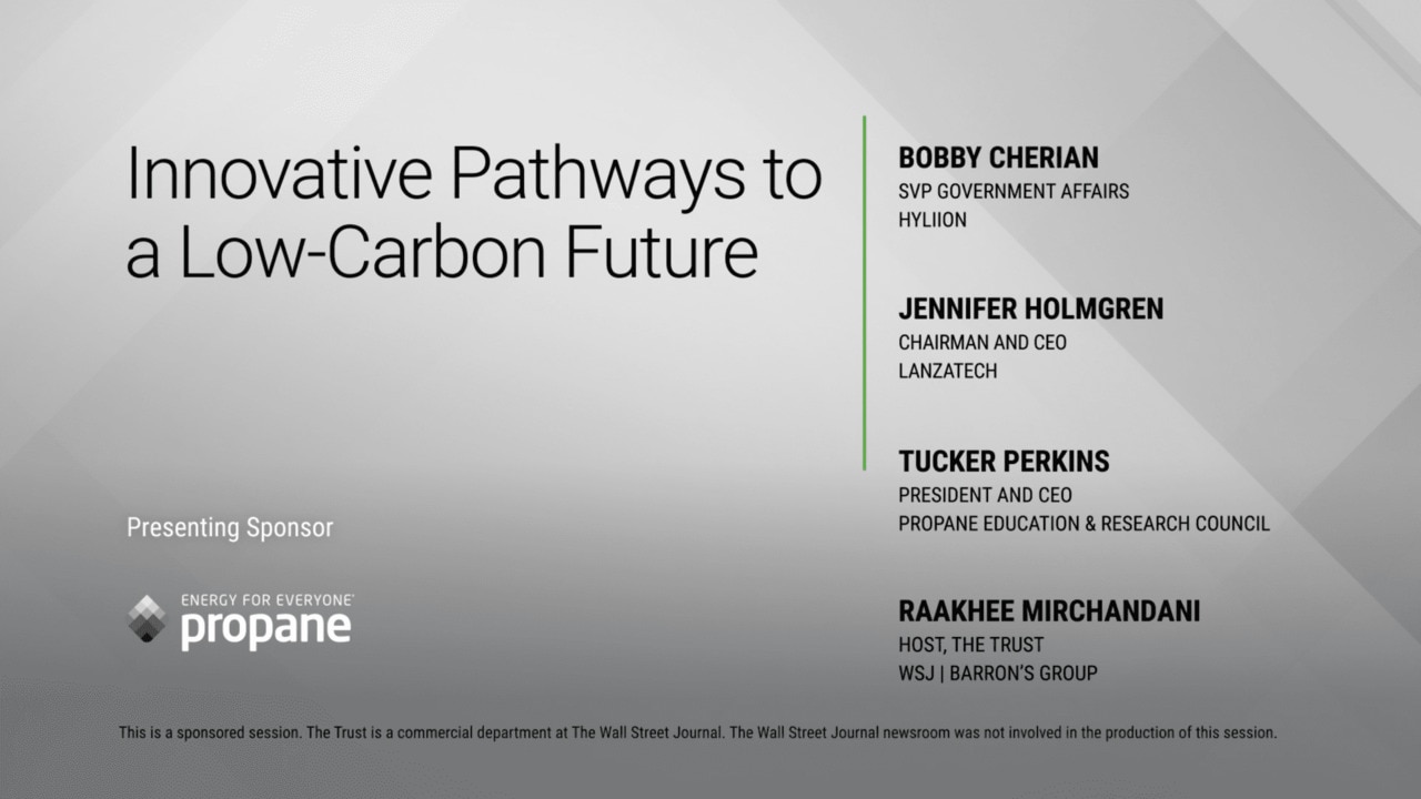 Innovative Pathways to a Low-Carbon Future