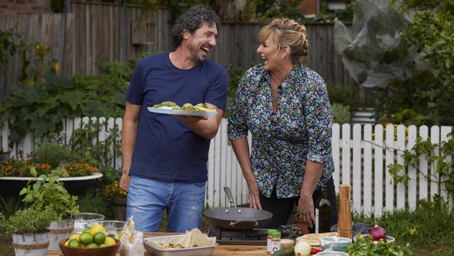 Colin Fassnidge has joined Johanna Griggs on Better Homes and Gardens. Picture: Jeremy Greive