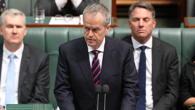 After serving as the AWU’s nation­al and Victorian secretary, Mr Shorten continued to rely on his former union for key political support. Picture: Kym Smith