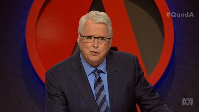 Former Q&A host Tony Jones. Picture: File