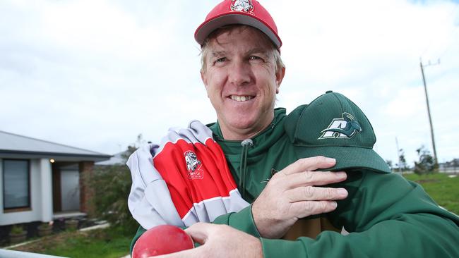 Cricket stalwart Bryan Thomas will be in the unique situation of coaching Anglesea and director of coaching at Corio this season. Picture: Alan Barber