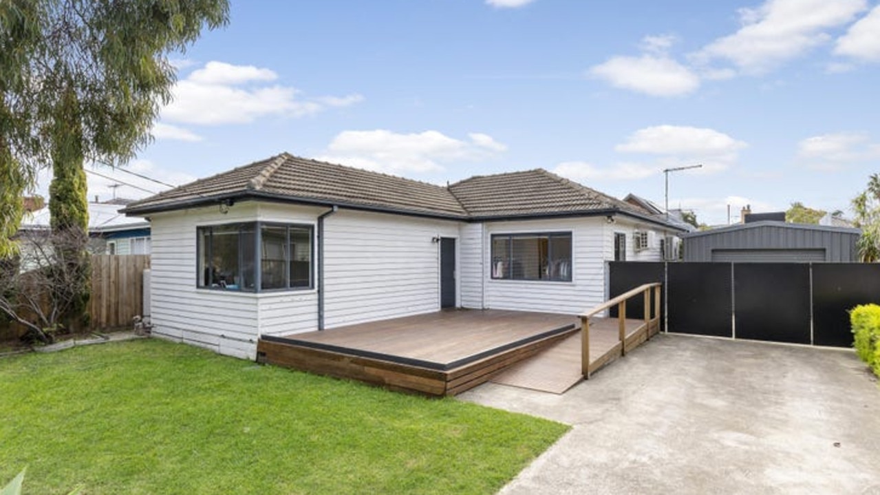 242 Mason St, Altona North, recently changed hands for $1.01m, but there are predictions the suburb’s home values could soon rise from there.