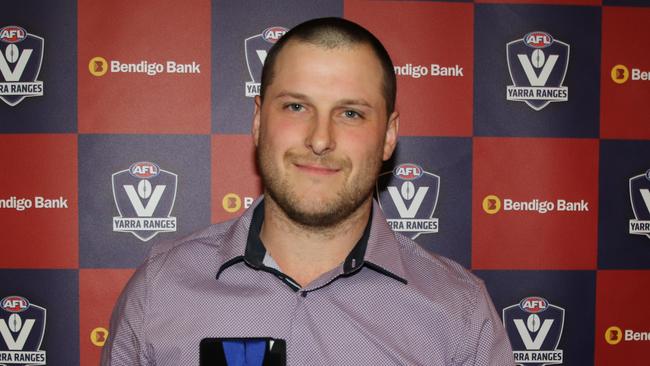 Mark Cecere (Seville) won the Division 2 best and fairest award