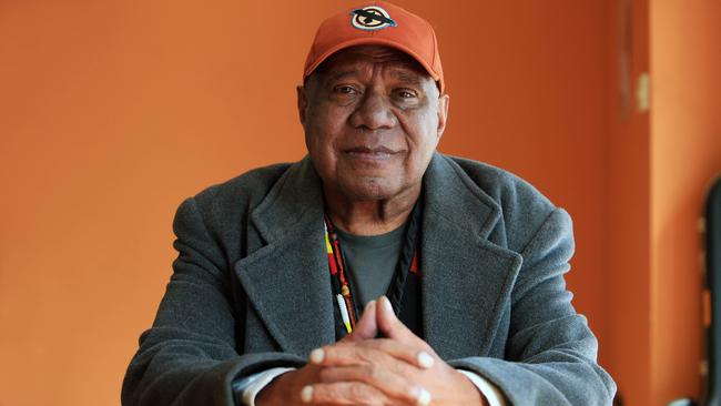 Singer-songwriter and ARIA Hall of Fame inductee Archie Roach at his home in Western Victoria in July. Picture: Aaron Francis