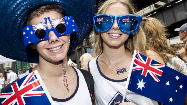 The new changes will further entrench January 26 as Australia’s national day. Picture: Cole Bennetts/Getty Images