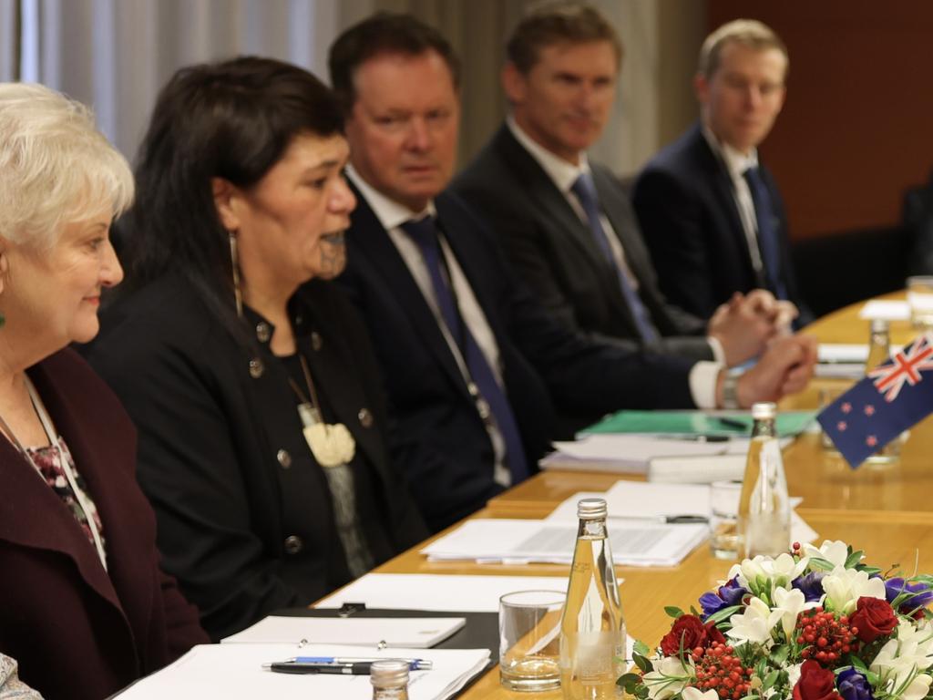 She spoke with News Zealand counterpart Hon Nanaia Mahuta. Picture: Supplied