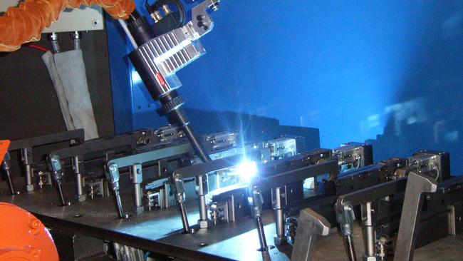 Robots do the welding, but robot welders get them going. Picture: Supplied