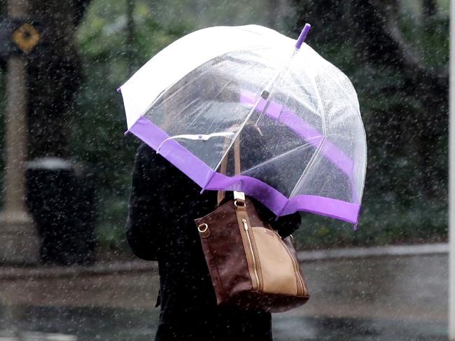 Weather....Another low has hit Sydney today lashing the city strong winds and heavy rain.