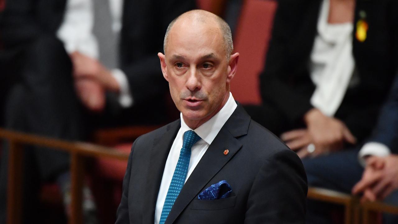 Liberal senator David Van apologised for interjecting on Tuesday, but denied accusations he had made growling and barking noises. Picture: AAP Image/Mick Tsikas