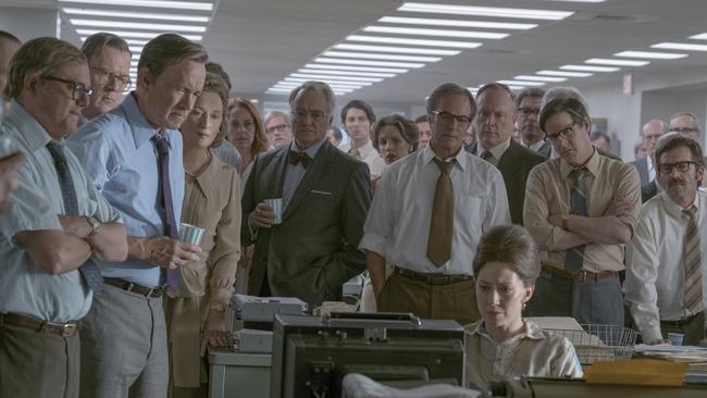 Spielberg started and finished <i>The Post </i>inside a six-month production period last year.