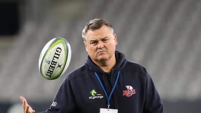Reds head coach Nick Stiles ahead of the Super Rugby match.