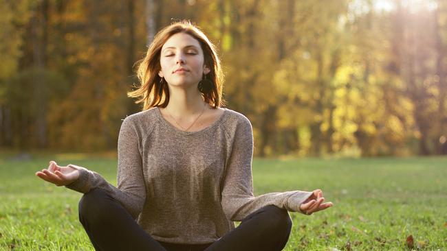 Meditation can help to control stress and anxiety.