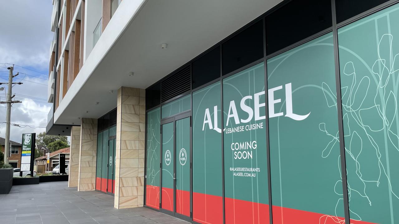 Al Aseel’s site at the corner of Macarthur St and Victoria Rd, Parramatta. It will open near Dan Murphy’s liquor shop.