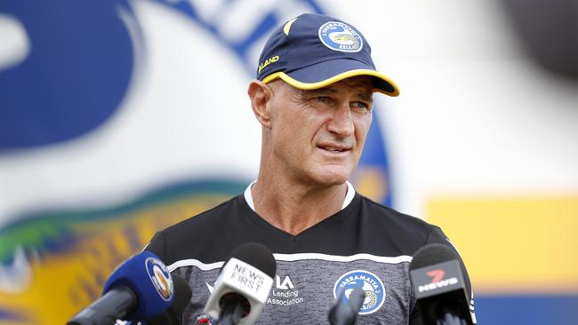 Brad Arthur has managed to get the Eels to finals, but not ultimate glory. Picture: Jonathan Ng