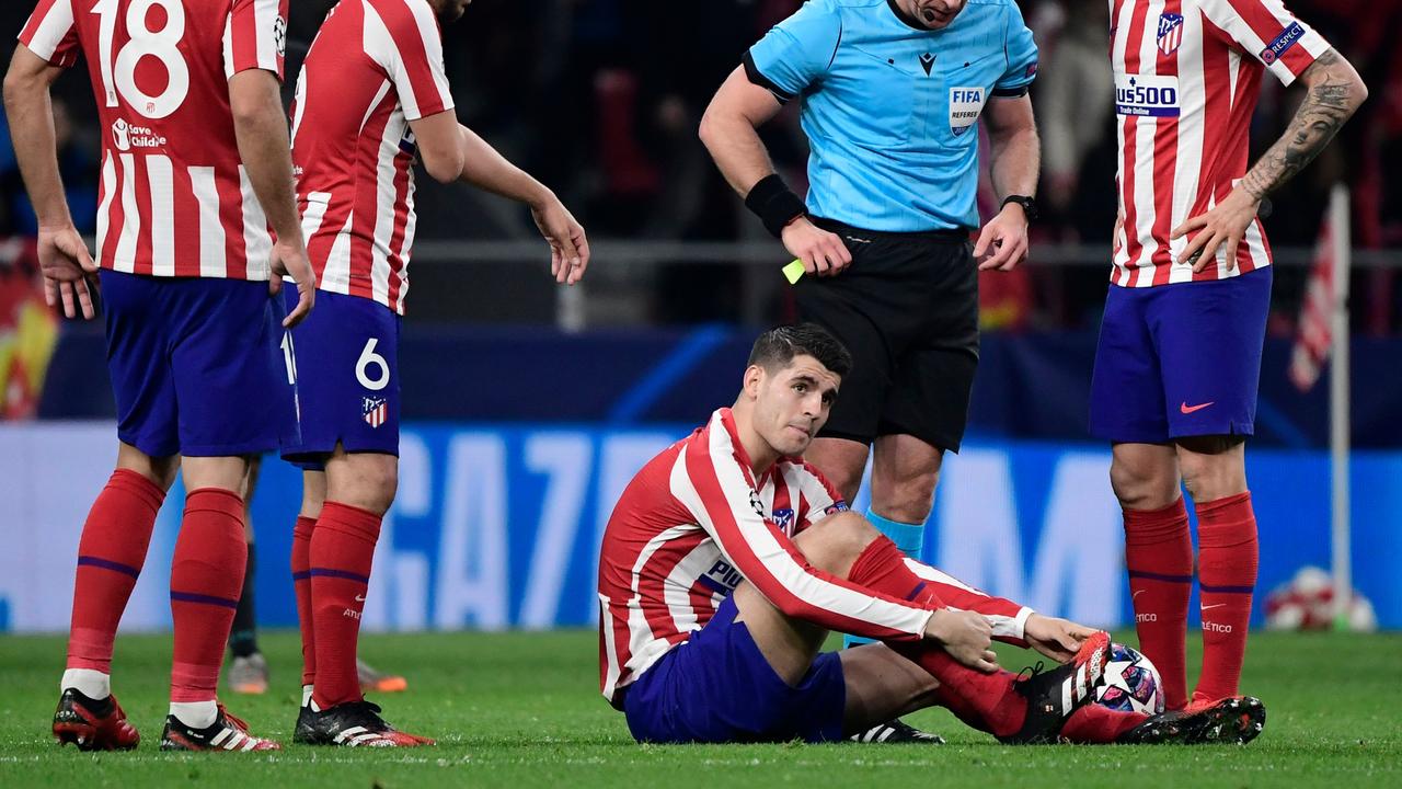 Atletico Madrid forward Alvaro Morata missed a golden opportunity — a sight Chelsea fans are all too familiar with
