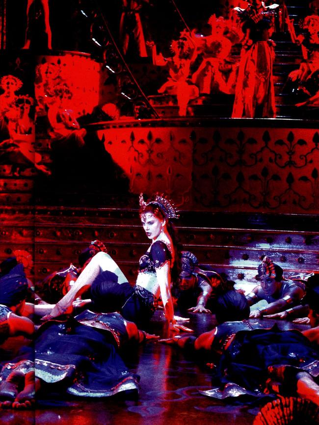 Actor Nicole Kidman in 2001 film Moulin Rouge.