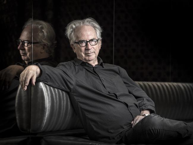 Best selling author Peter Carey at Melbourne Sofitel for Weekend. Picture: Jason Edwards