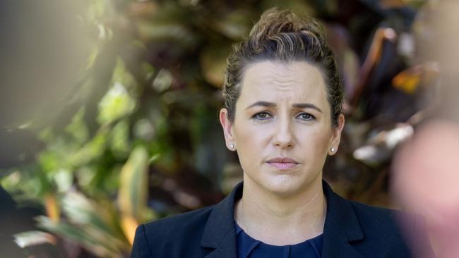 Opposition Leader Lia Finocchiaro labelled the cost of the Chief Minister’s US trip as “ridiculous”. Picture: Liam Mendes/The Australian