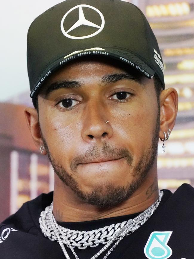 Hamilton was critical of F1. Picture: AAP/Michael Dodge