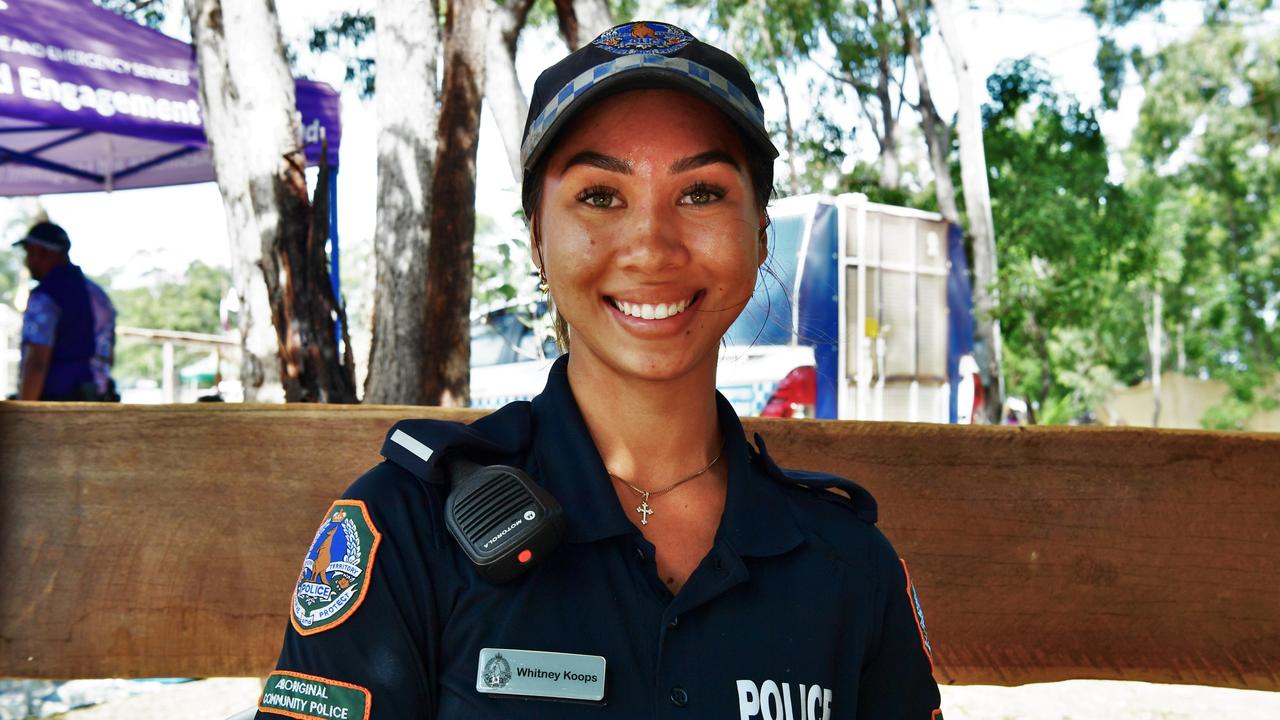 Aboriginal Community Police Officer Whitney Koops. Picture: Zizi Averill